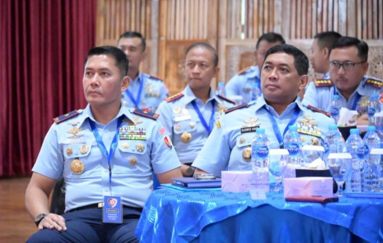 Danlanud Sultan Hasanuddin Hadiri Rapat Kerja Teknis Komando Operasi Udara II