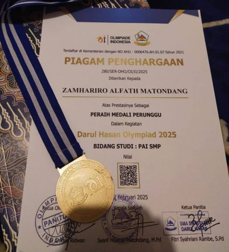 SMPIT Daarul Fadhil Bange Raih Prestasi Darul Hasan