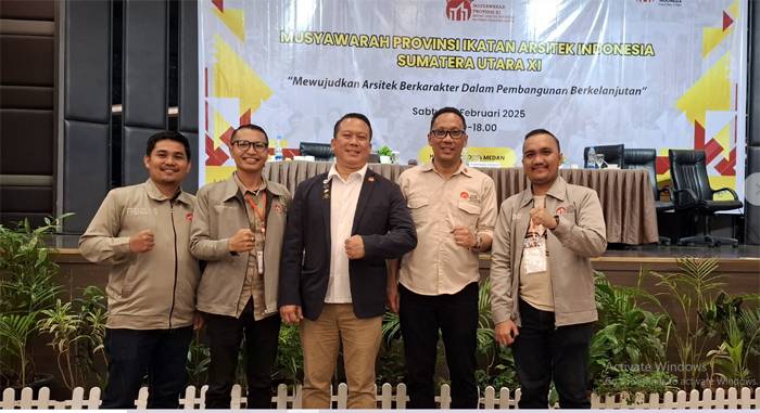 Achmad Aryanto Kembali Terpilih jadi Ketua IAI Sumut Periode 2025-2028
