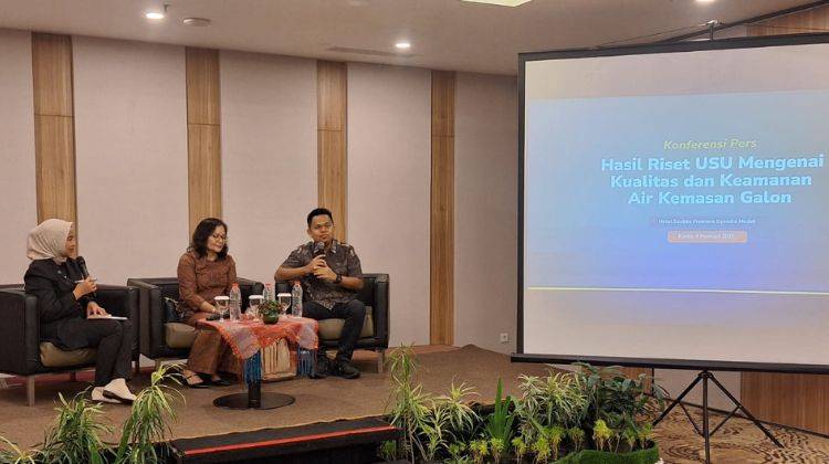 Peneliti USU Ungkap Air Minum Kemasan Galon Polikarbonat Aman dari BPA