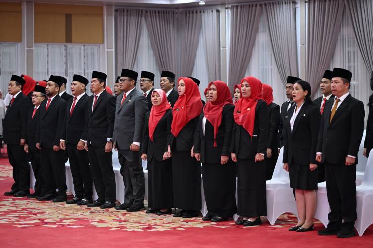 Pelantikan Pejabat Eselon 3 dan 4, Pj Gubernur Fatoni: Pelantikan Pejabat Sudah Sesuai Aturan untuk Percepat Program Pemerintah