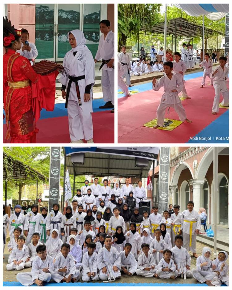 Perguruan Bela Diri TAKAGI Kukuhkan Guru Besar dan Gelar UKTS