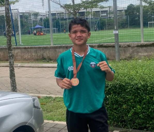 Mhd. Fadhil, Siswa MTsN 1 Palas dengan Segudang Prestasi di Dunia Sepak Bola