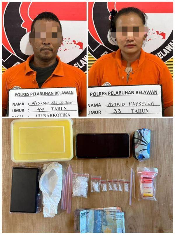 Rumah Bandar Narkoba Belawan Digerebek
