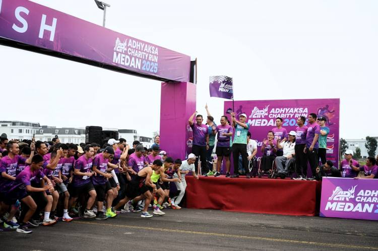 Pemprov Sumut Dukung Kesuksesan Adhyaksa Internasional Run 2025