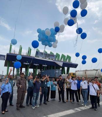 Pelindo 1 Belawan Operasikan Gate 3 dengan Sistim Autogate