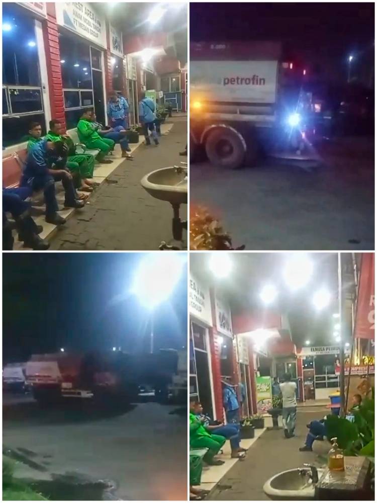 PT Pertamina Patra Niaga Diminta Tegas kepada Tukang Tarek  Yang Masuk Kelapangan Parkir Mobil Tangki BBM