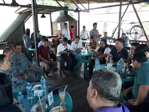 Kamla Zona Maritim Tengah Gelar Silaturahmi bersama Awak Media Sulut