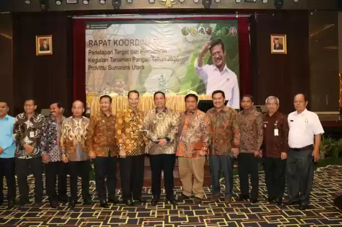 Wakil Bupati Sergai Menghadiri Rapat Target dan Percepatan Tanam Pangan