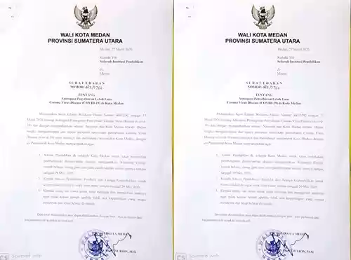 Wabah Corona, Pemko Medan Perpanjang Masa Libur Sekolah