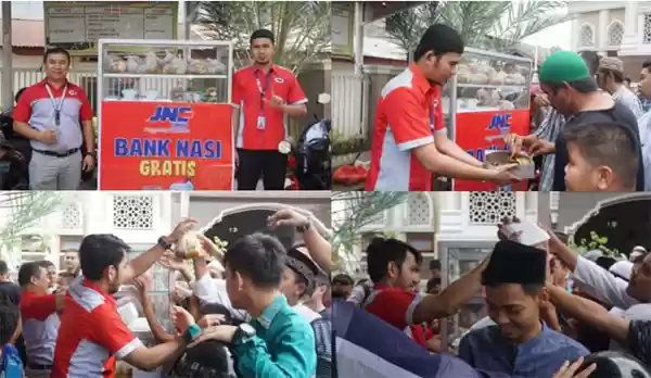 JNE Medan Berbagi Kebahagiaan Dengan Berbagai Kegiatan