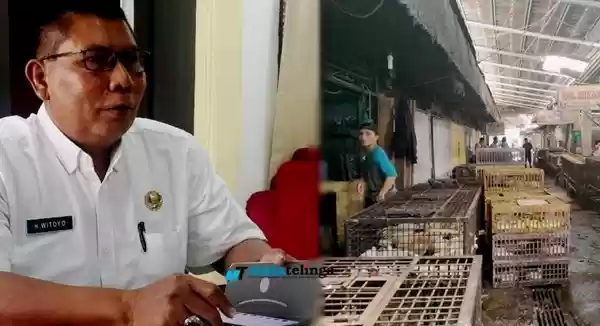 Heboh  COVID -19, Pasar Tradisional di Asahan Sepi