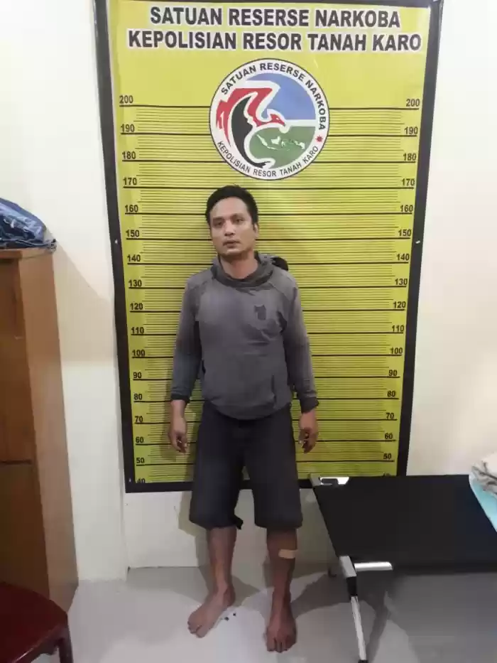 Satuan Reserse Narkoba Polres Tanah Karo Terus Gempur Pelaku Narkotika 