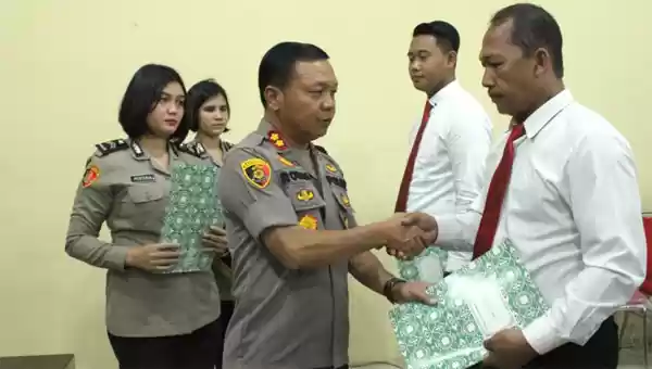  Kapolres Sergai Apresiasi Personil Yang Berprestasi