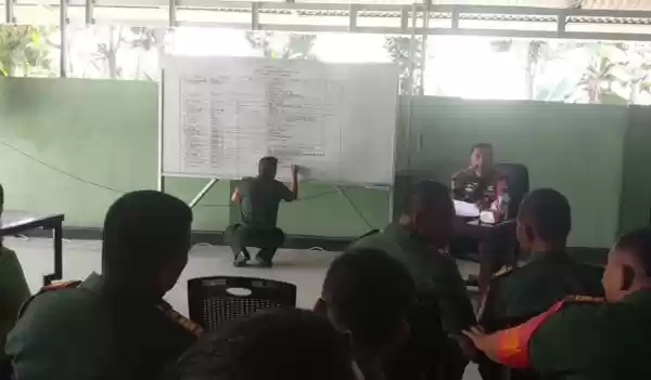 Dandim 0207/Sml Pimpin Rapat Kesiapan Upacara Pembukaan TMMD 107