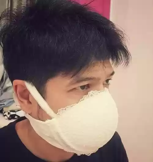 Sulit Dapat Masker, Bra Istri di Gunakan Baim 