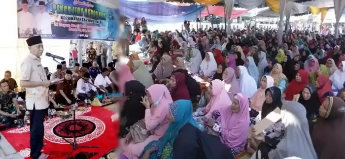 Pengajian Akbar Iringi Perletakan Batu Pertama Pembangunan Masjid Subulusalam Sei Apung