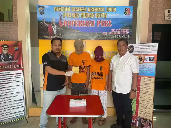 Dua Sejoli  Bawa Miliki Narkoba, NIkmati Terali Besi