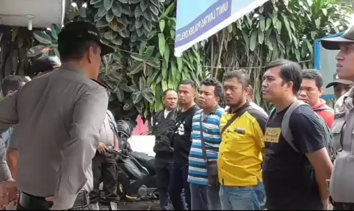 Polsek Delitua Bersihkan Kampung Narkoba