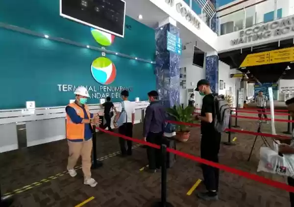 Pelindo I Terapkan Social Distancing di Area Publik