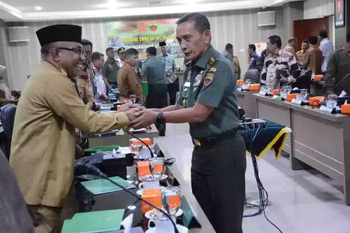 Pangdam Buka Rakornis TMMD Ke-107 TA 2020 Wilayah Kodam I/BB 