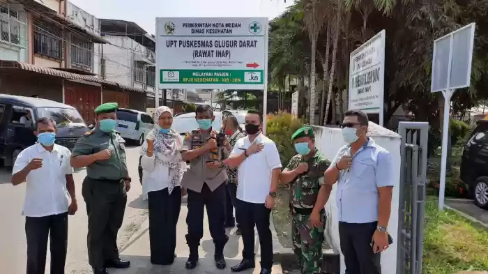 Muspida Medan Timur, Meninjai Kesiapan Tim Medis