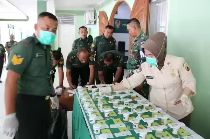Tim SPAMAD Sosialisasi P4GN di Makorem 022/Pantai Timur