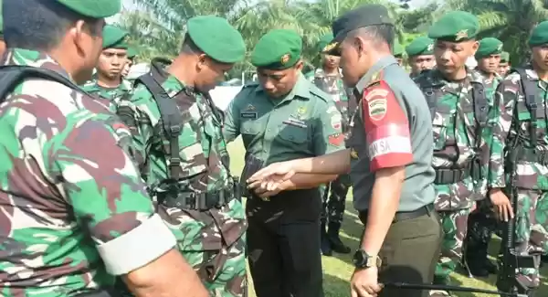 Dandim 0204/DS Pimpin Apel Gelar Pasukan Pam VVIP Raja dan Ratu Belanda 
