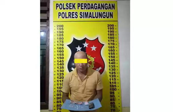 Diduga Edarkan Sabu, Seorang Residivis  Ditangkap Polsek Perdagangan