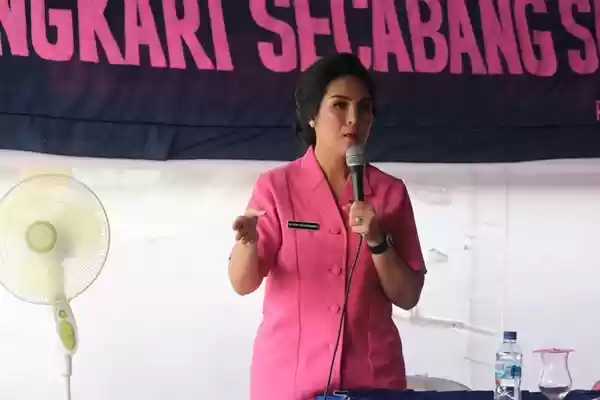 Pengurus Bhayangkari Polres Simalungun Sosialisasikan Cara Antisipasi Pencegahan Corona