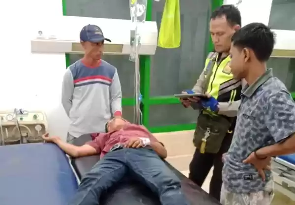 Sepeda Motor Laga Kambing di Serbelawan, Tiga Korban Alami Luka-Luka