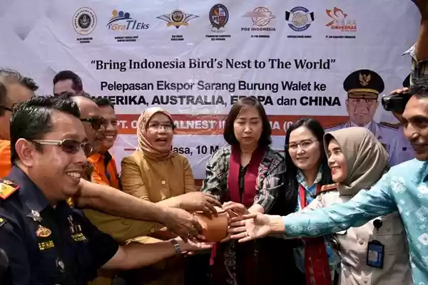 Sumut Ekspor 593,75 Kg Sarang Burung Walet ke 4 Negara