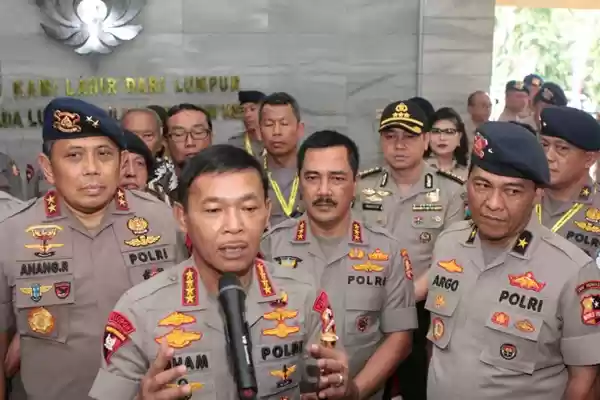 Kabaharkam Dampingi Kapolri Buka Rakernis Korbrimob Polri 2020