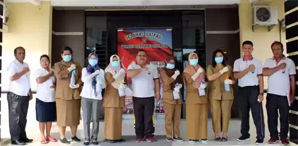 Polres Sergai Tetap Siaga dan Sosialisasikan Pola Hidup Sehat
