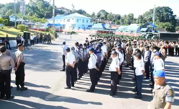 856 Personil Gabungan Amankan Kunjungan Raja dan Ratu Belanda di Danau Toba