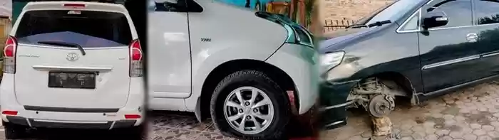 Dua Unit Mobil Milik Plt.Kadisporapar Asahan Dirusak OTK, Dua Plat Nomor Dicuri