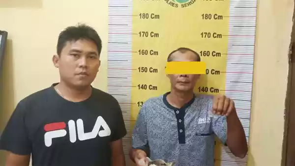 Penjual Es Nyambi Jual Sabu, Nginap di Polres Sergai