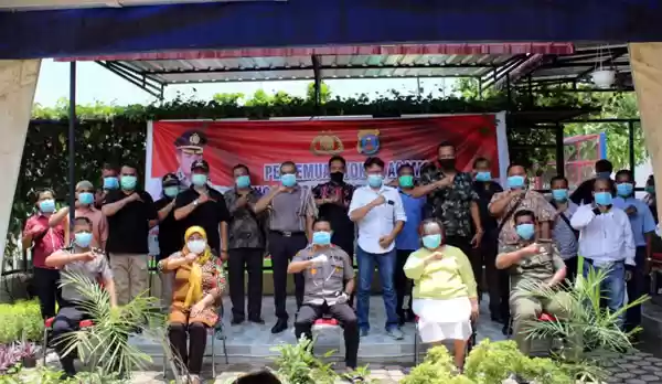 Kapolres Sergai Ajak Camat dan Kades Patuhi Maklumat Kapolri Cegah Covid 19