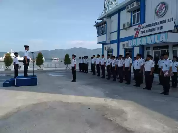 Personel Kamla Zona Maritim Timur Tingkatkan Ilmu Hukum Laut