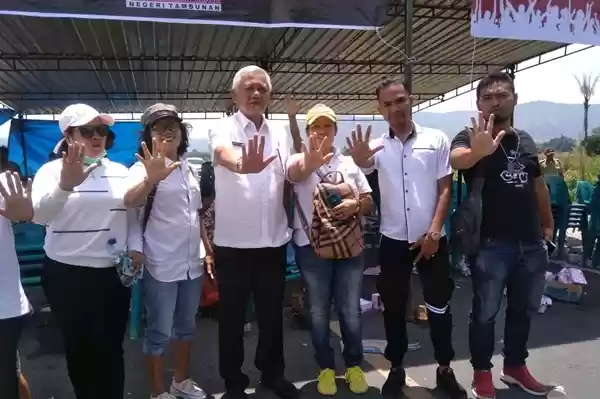 DPO Kasus Narkoba Ini Turut Deklarasi Tolak Narkoba di Balige
