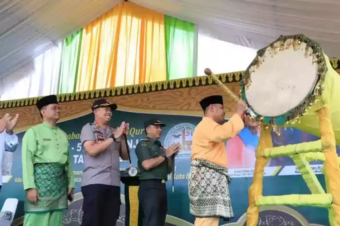 MTQ ke-51 Kota Binjai, di Meriahkan Pawai Ta'aruf