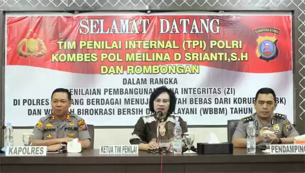  Polres Sergai Berkomitmen Wujudkan WBK/WBBM