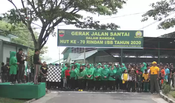 Rindam I/BB Syukuran HUT ke-70