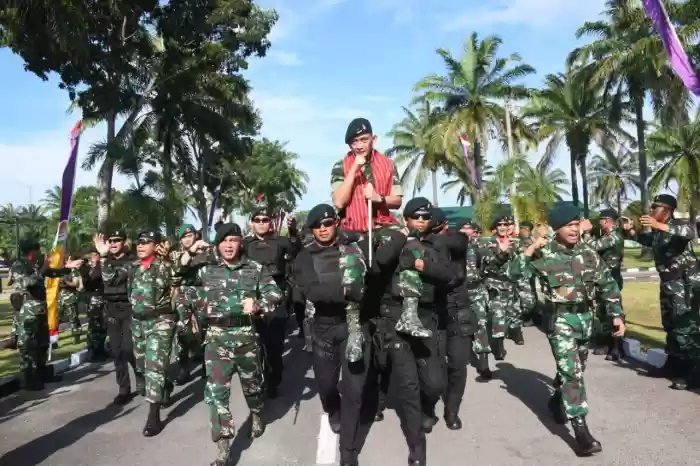 Pangdam I/BB Pimpin Sertijab Danyonif Raider 100/PS