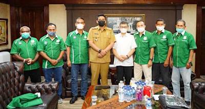 Pengurus PSMS Temui Walikota Medan, Demi Masa Depan PSMS