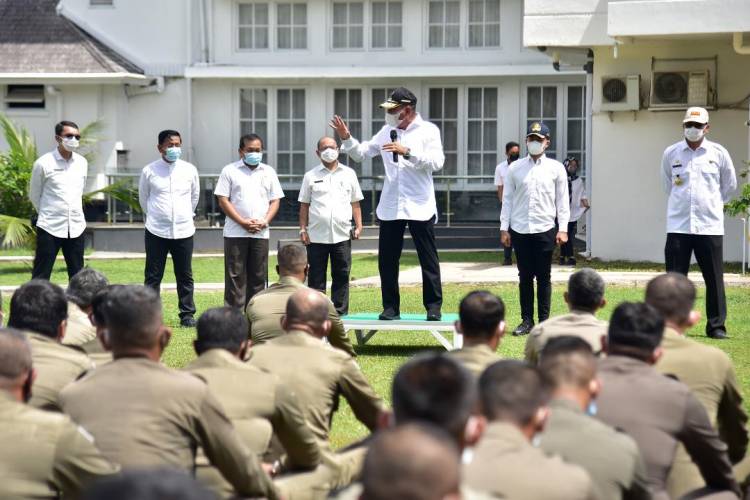 Gubernur Edy Rahmayadi Ingin Peran  Satpol PP di Sumut Semakin Kuat