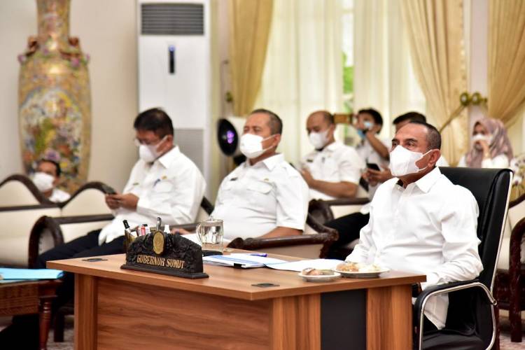 Gubernur Edy Rahmayadi Minta  Keterlibatan Daerah Ditingkatkan