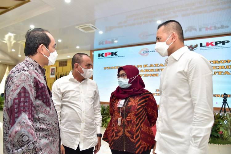 Gubernur Edy Rahmayadi Tekankan Seluruh  Pemda Gunakan BELA Pengadaan LKPP