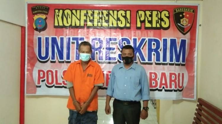 Warga Jalan Perwira II Ditangkap Tekab Polsek Medan Baru