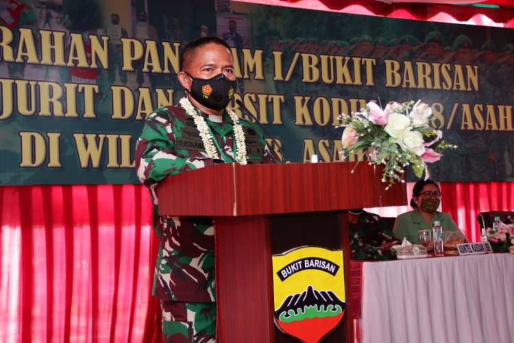 Pangdam I/BB : Panitia Werving  Penerimaan Prajurit Karier TNI AD Gelombang I, 2021 Harus Jujur, Objektif Dan Akuntabilitas.